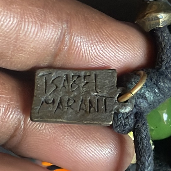 Isabel Marant Green Stone Necklace - Picture 5 of 17